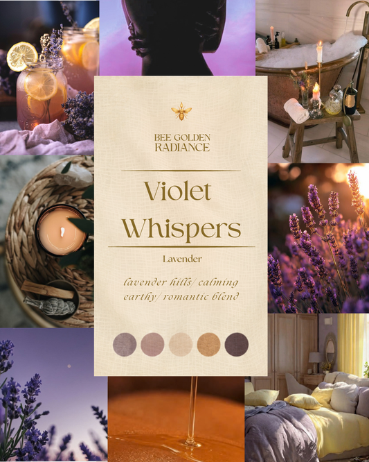 Massage Candle - Violet Whispers